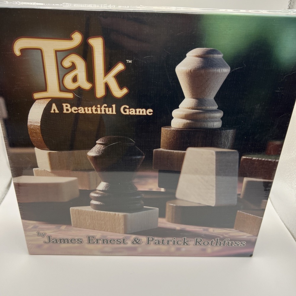Tak: A Beautiful Game Board Game Patrick Rothfuss James Ernest - New / Sealed